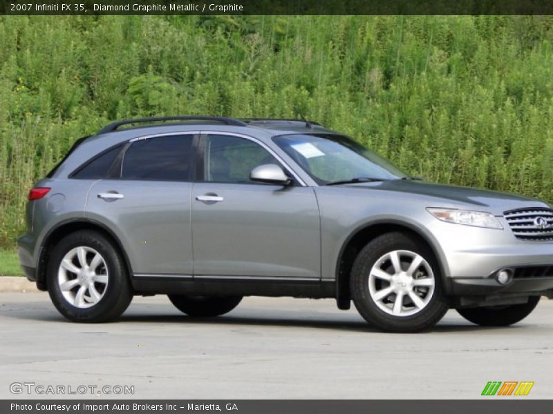 Diamond Graphite Metallic / Graphite 2007 Infiniti FX 35