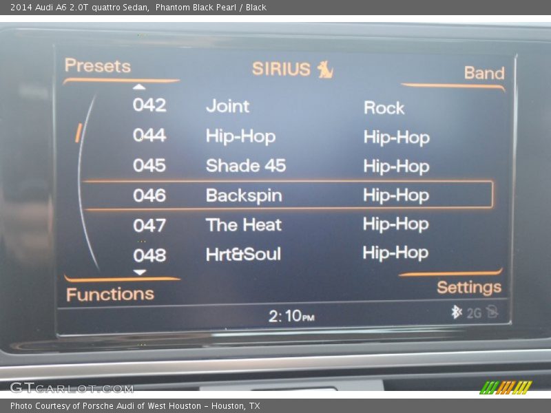 Phantom Black Pearl / Black 2014 Audi A6 2.0T quattro Sedan