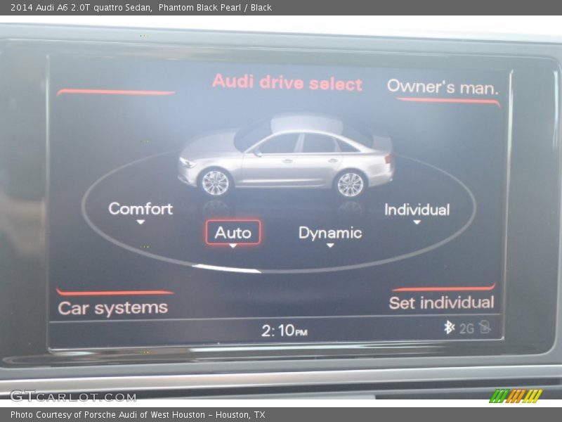 Phantom Black Pearl / Black 2014 Audi A6 2.0T quattro Sedan