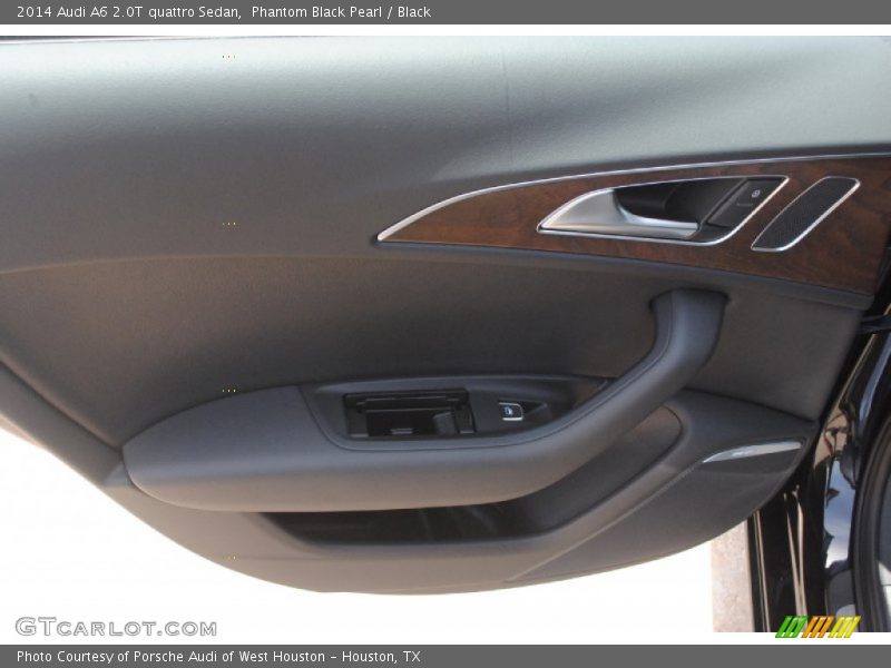 Phantom Black Pearl / Black 2014 Audi A6 2.0T quattro Sedan