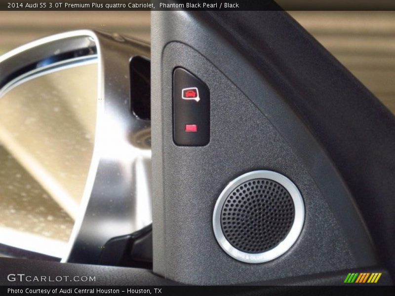 Phantom Black Pearl / Black 2014 Audi S5 3.0T Premium Plus quattro Cabriolet