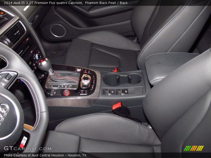 Phantom Black Pearl / Black 2014 Audi S5 3.0T Premium Plus quattro Cabriolet