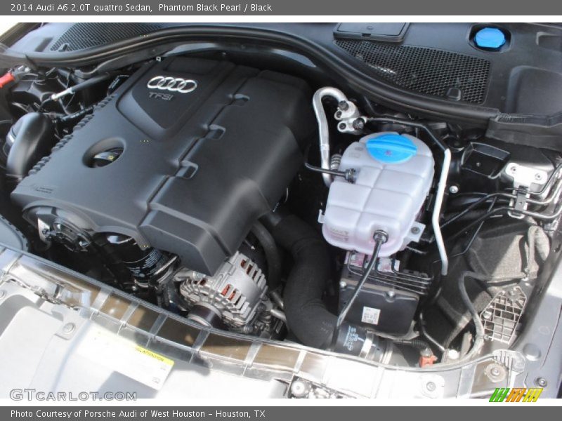 Phantom Black Pearl / Black 2014 Audi A6 2.0T quattro Sedan