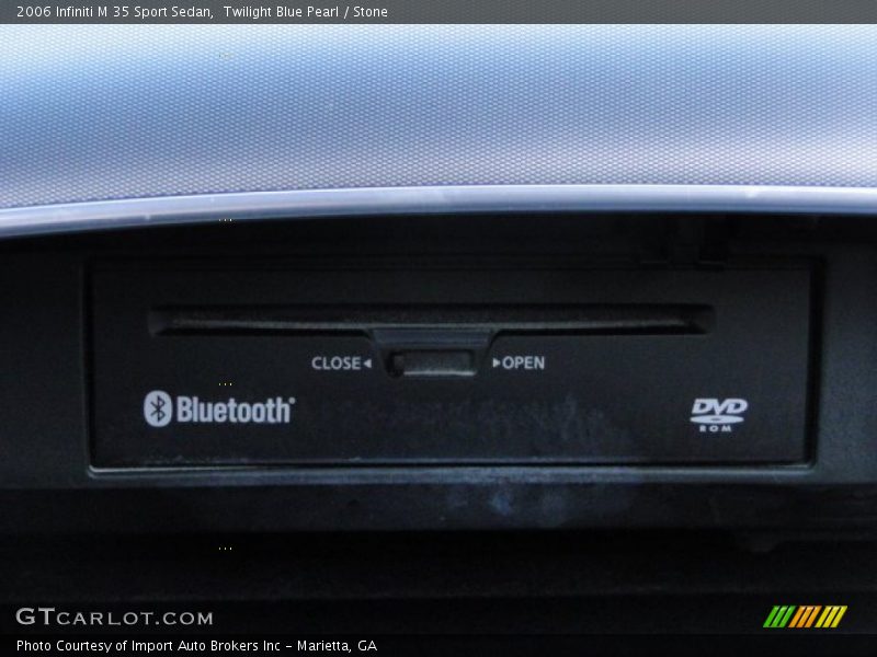 Twilight Blue Pearl / Stone 2006 Infiniti M 35 Sport Sedan