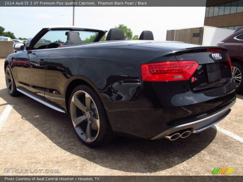 Phantom Black Pearl / Black 2014 Audi S5 3.0T Premium Plus quattro Cabriolet