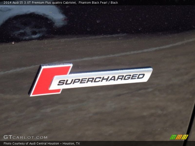 Phantom Black Pearl / Black 2014 Audi S5 3.0T Premium Plus quattro Cabriolet