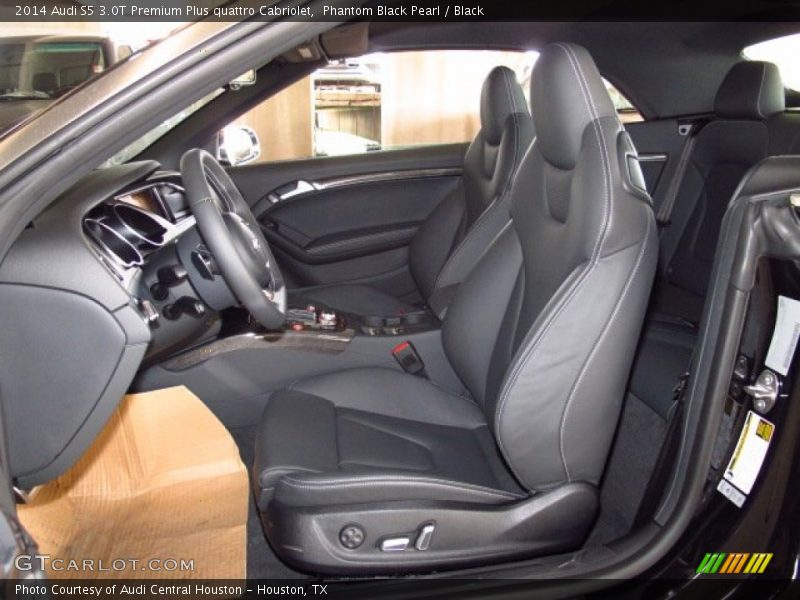  2014 S5 3.0T Premium Plus quattro Cabriolet Black Interior