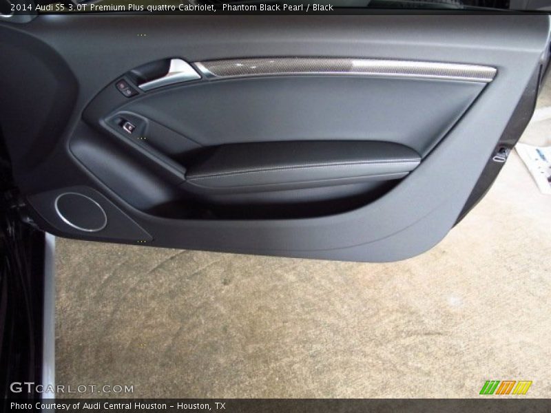 Phantom Black Pearl / Black 2014 Audi S5 3.0T Premium Plus quattro Cabriolet