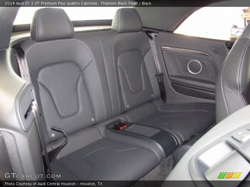 Rear Seat of 2014 S5 3.0T Premium Plus quattro Cabriolet