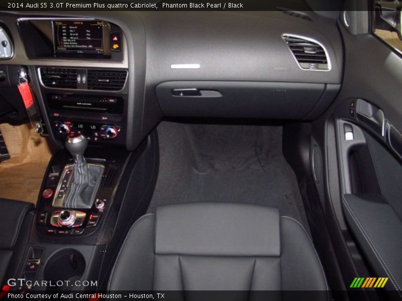 Phantom Black Pearl / Black 2014 Audi S5 3.0T Premium Plus quattro Cabriolet