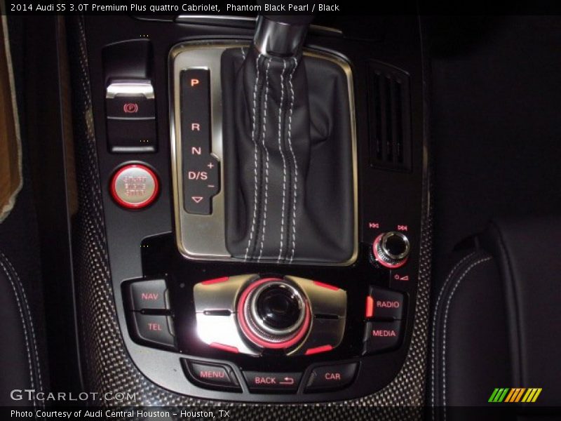 Phantom Black Pearl / Black 2014 Audi S5 3.0T Premium Plus quattro Cabriolet