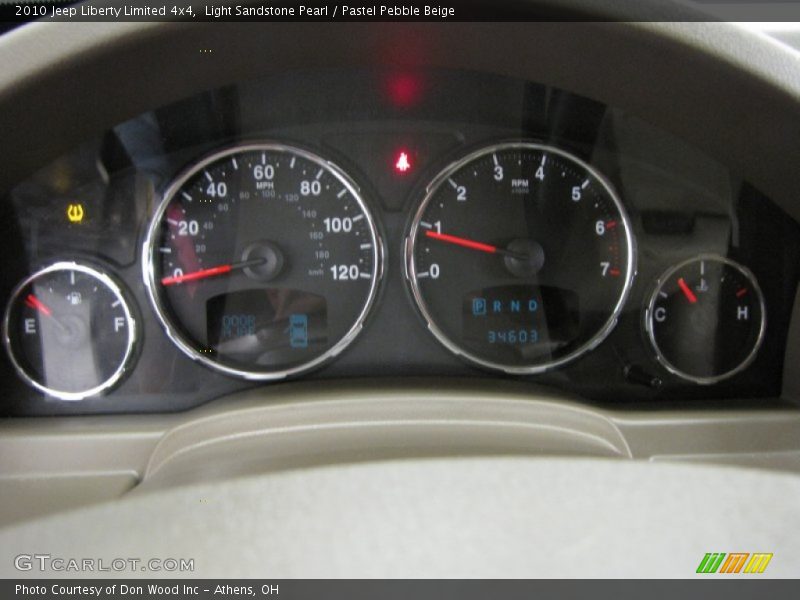 Light Sandstone Pearl / Pastel Pebble Beige 2010 Jeep Liberty Limited 4x4