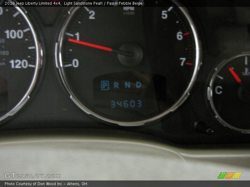 Light Sandstone Pearl / Pastel Pebble Beige 2010 Jeep Liberty Limited 4x4