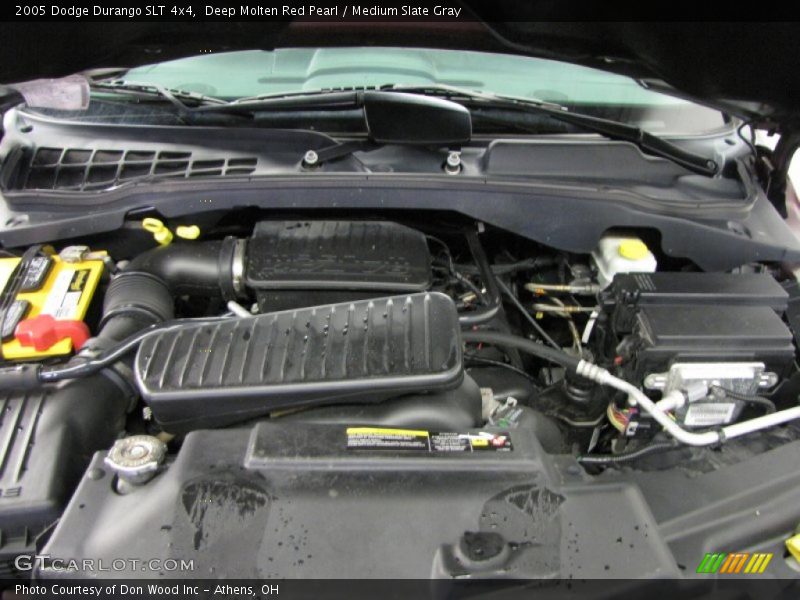Deep Molten Red Pearl / Medium Slate Gray 2005 Dodge Durango SLT 4x4