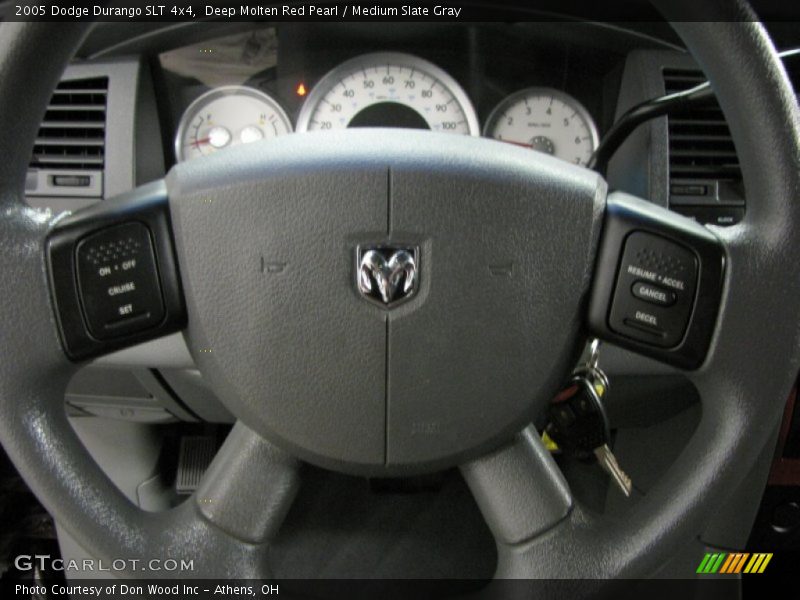 Deep Molten Red Pearl / Medium Slate Gray 2005 Dodge Durango SLT 4x4