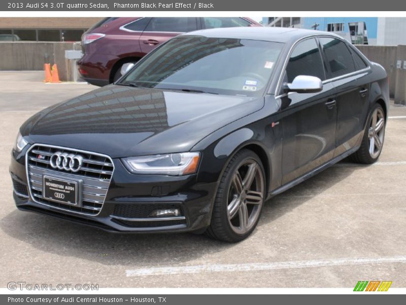 Phantom Black Pearl Effect / Black 2013 Audi S4 3.0T quattro Sedan