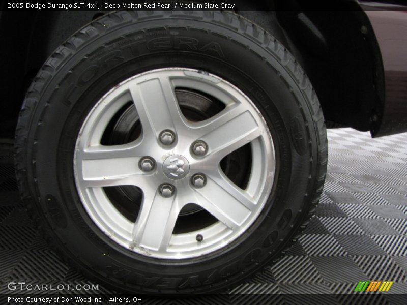 Deep Molten Red Pearl / Medium Slate Gray 2005 Dodge Durango SLT 4x4
