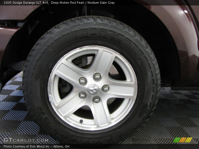 Deep Molten Red Pearl / Medium Slate Gray 2005 Dodge Durango SLT 4x4