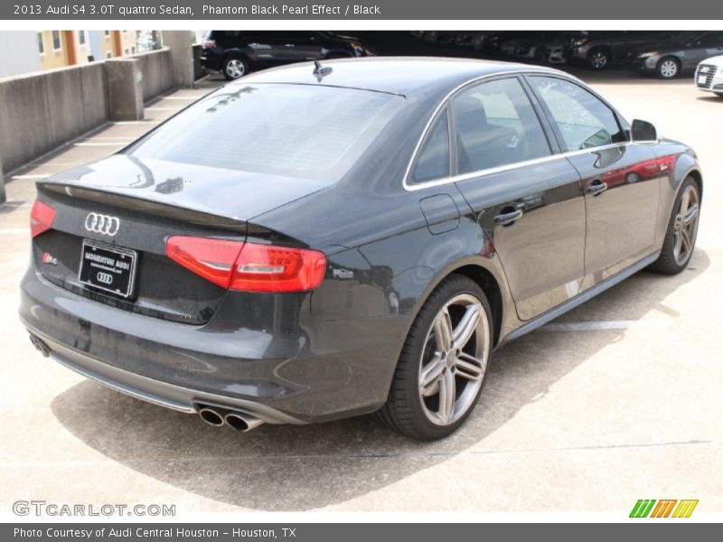 Phantom Black Pearl Effect / Black 2013 Audi S4 3.0T quattro Sedan