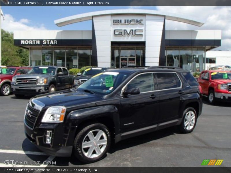 Carbon Black Metallic / Light Titanium 2010 GMC Terrain SLE