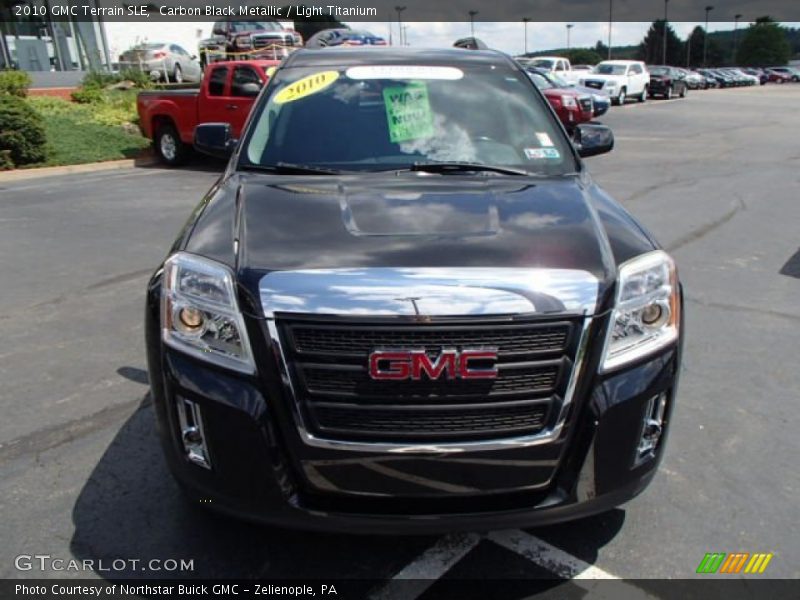Carbon Black Metallic / Light Titanium 2010 GMC Terrain SLE