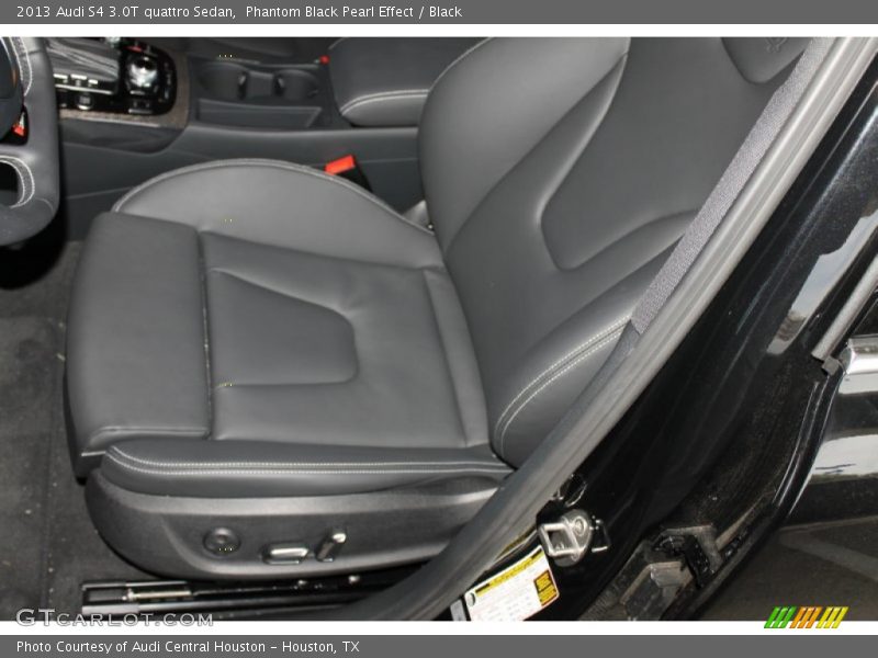 Phantom Black Pearl Effect / Black 2013 Audi S4 3.0T quattro Sedan