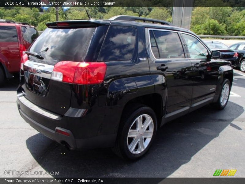 Carbon Black Metallic / Light Titanium 2010 GMC Terrain SLE