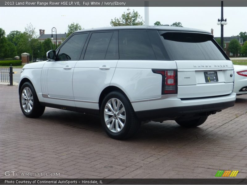 Fuji White / Ivory/Ebony 2013 Land Rover Range Rover HSE LR V8
