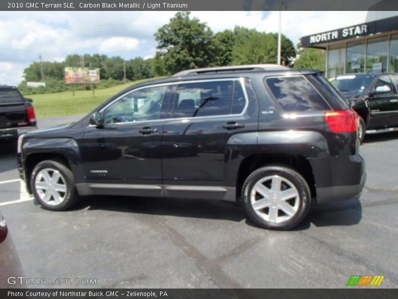 Carbon Black Metallic / Light Titanium 2010 GMC Terrain SLE