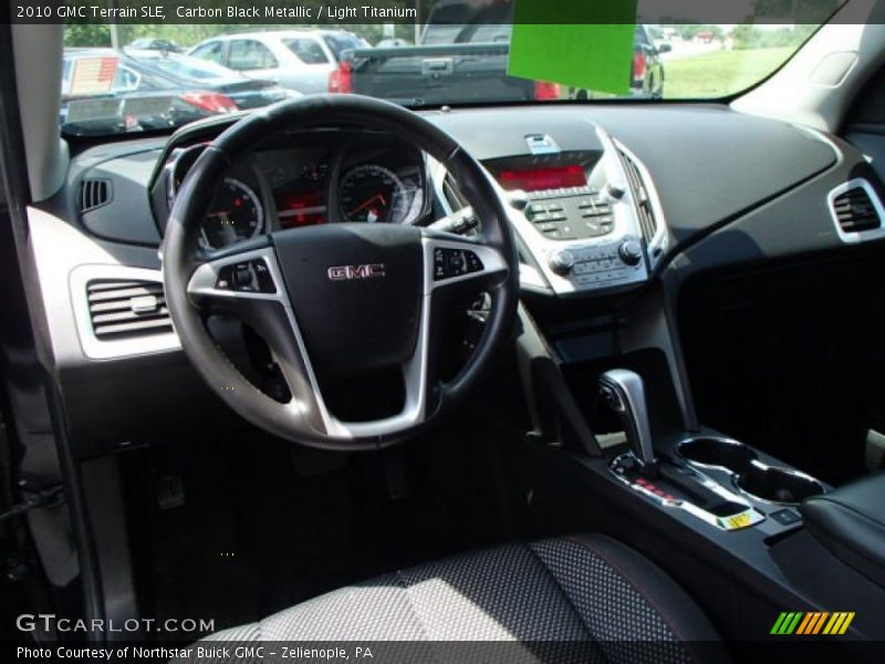 Carbon Black Metallic / Light Titanium 2010 GMC Terrain SLE