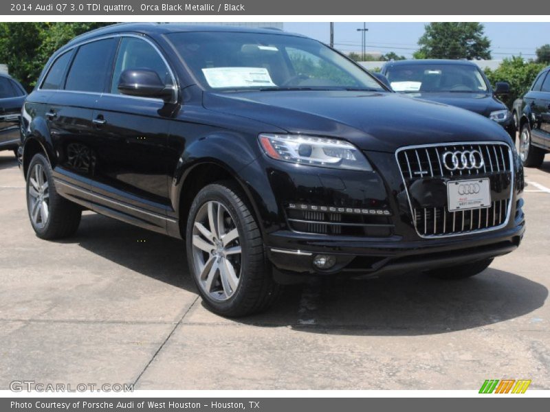Orca Black Metallic / Black 2014 Audi Q7 3.0 TDI quattro