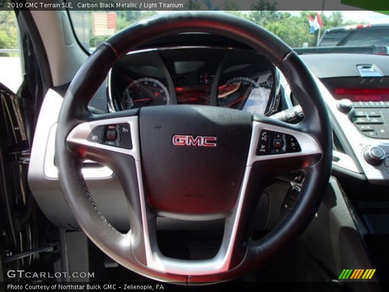 Carbon Black Metallic / Light Titanium 2010 GMC Terrain SLE