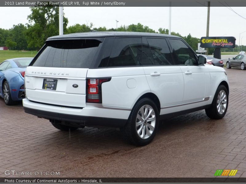 Fuji White / Ivory/Ebony 2013 Land Rover Range Rover HSE LR V8