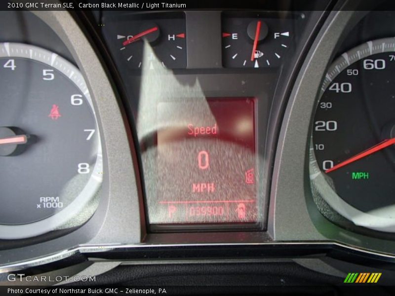 Carbon Black Metallic / Light Titanium 2010 GMC Terrain SLE