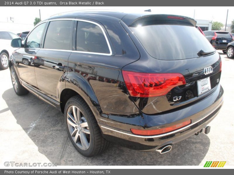 Orca Black Metallic / Black 2014 Audi Q7 3.0 TDI quattro