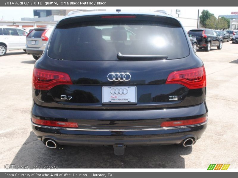 Orca Black Metallic / Black 2014 Audi Q7 3.0 TDI quattro