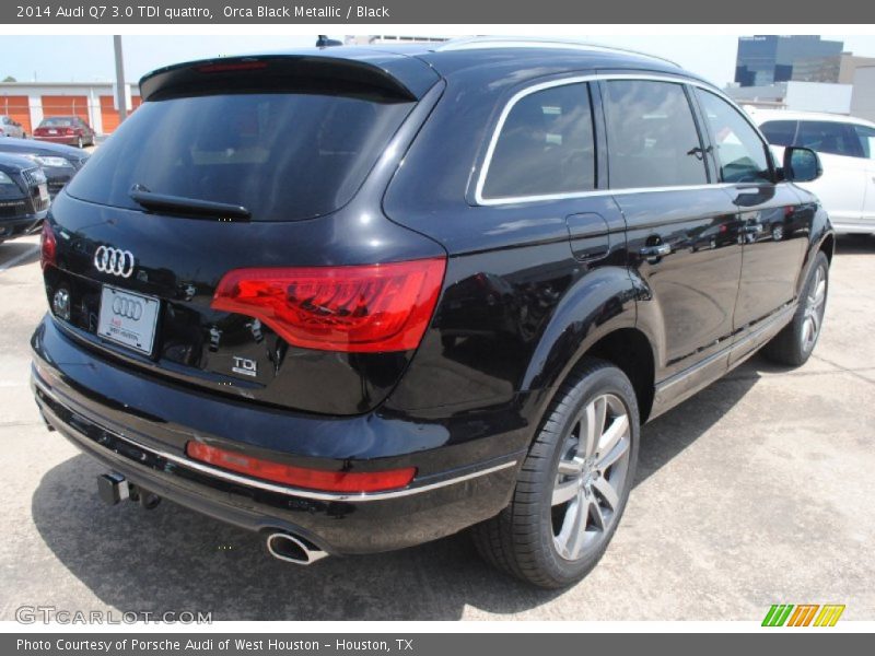 Orca Black Metallic / Black 2014 Audi Q7 3.0 TDI quattro