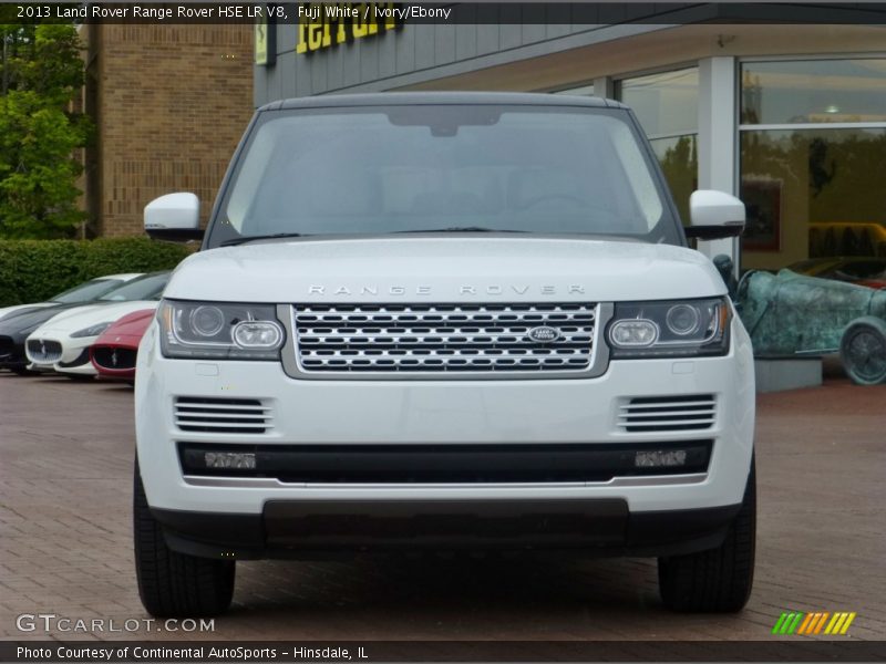 Fuji White / Ivory/Ebony 2013 Land Rover Range Rover HSE LR V8
