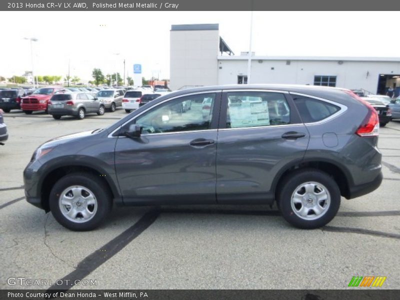 Polished Metal Metallic / Gray 2013 Honda CR-V LX AWD