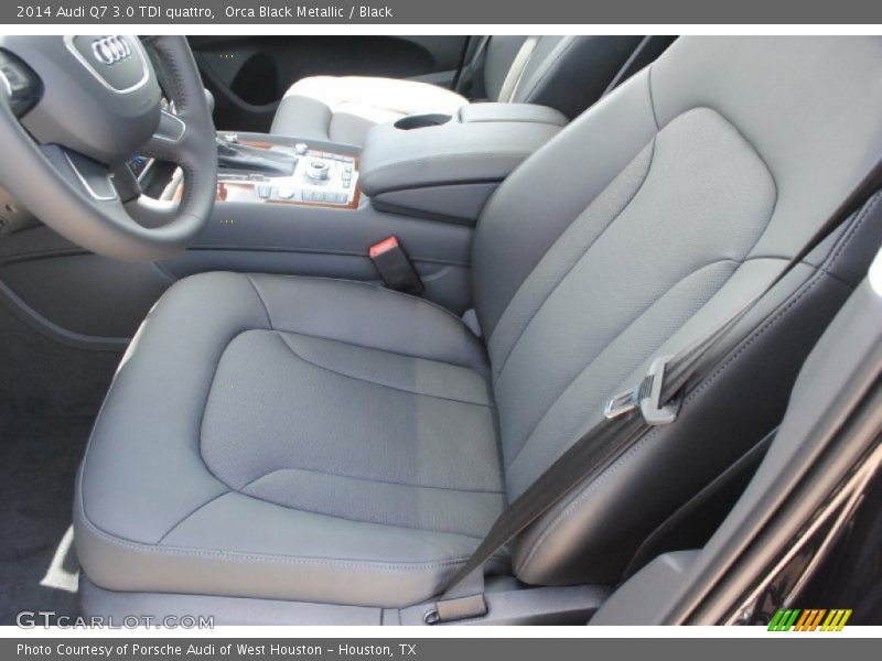 Front Seat of 2014 Q7 3.0 TDI quattro
