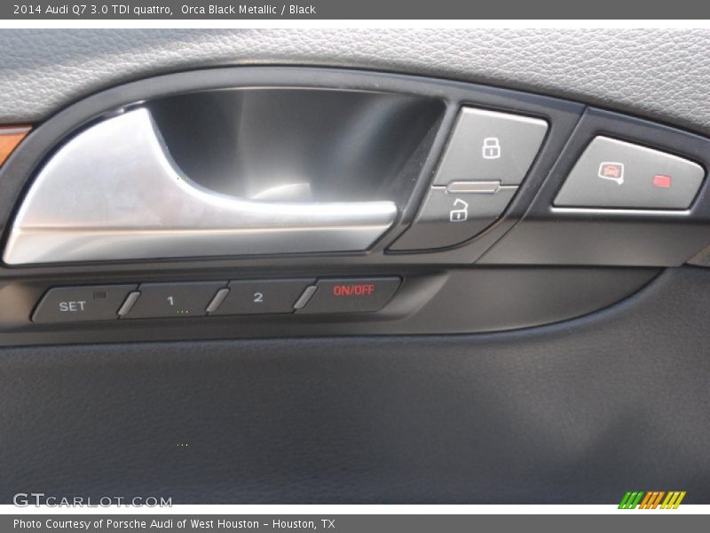 Controls of 2014 Q7 3.0 TDI quattro