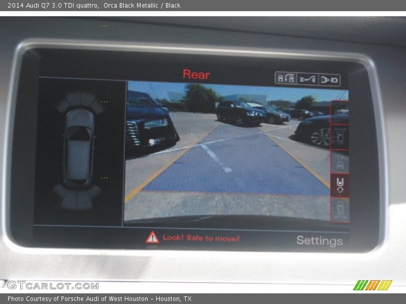 Controls of 2014 Q7 3.0 TDI quattro