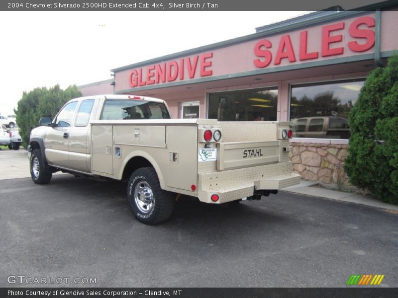 Silver Birch / Tan 2004 Chevrolet Silverado 2500HD Extended Cab 4x4