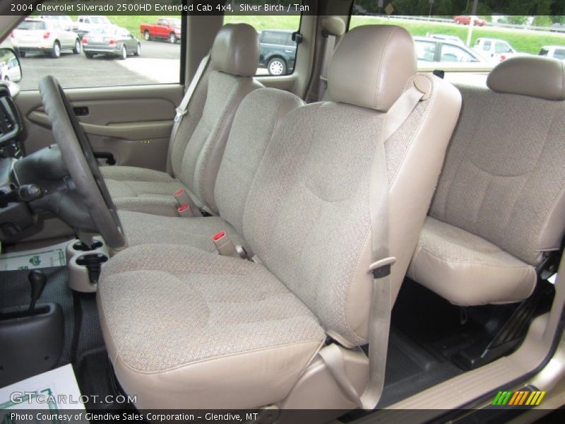 Silver Birch / Tan 2004 Chevrolet Silverado 2500HD Extended Cab 4x4