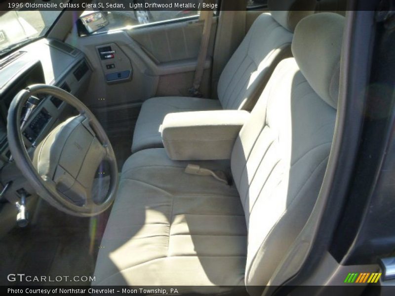 Light Driftwood Metallic / Beige 1996 Oldsmobile Cutlass Ciera SL Sedan
