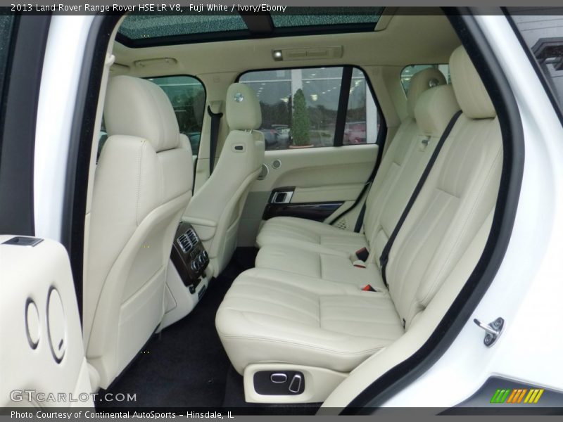 Fuji White / Ivory/Ebony 2013 Land Rover Range Rover HSE LR V8