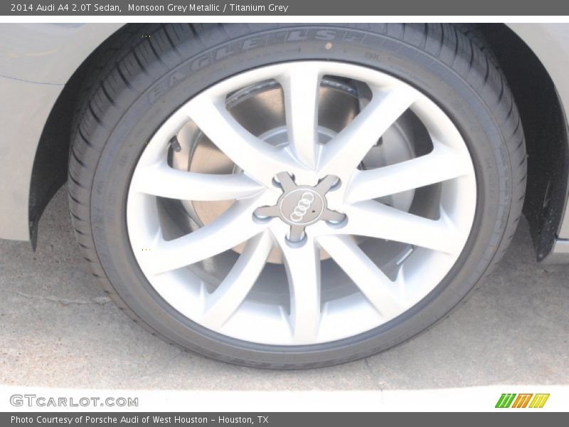 Monsoon Grey Metallic / Titanium Grey 2014 Audi A4 2.0T Sedan