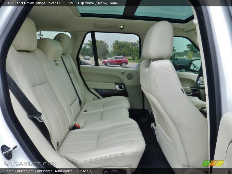 Fuji White / Ivory/Ebony 2013 Land Rover Range Rover HSE LR V8