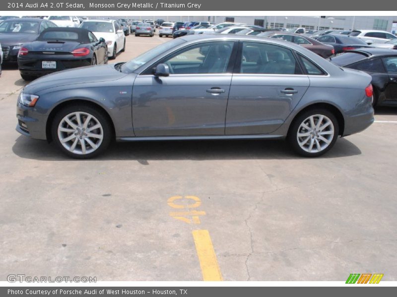  2014 A4 2.0T Sedan Monsoon Grey Metallic