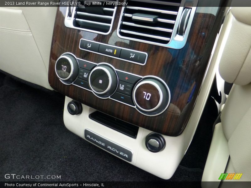 Fuji White / Ivory/Ebony 2013 Land Rover Range Rover HSE LR V8